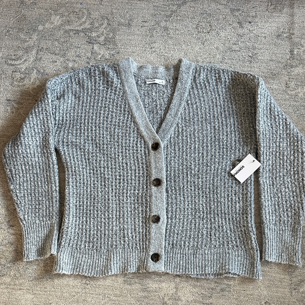 Sonoma women’s cardigan
Size XL
Color: gray
NWT